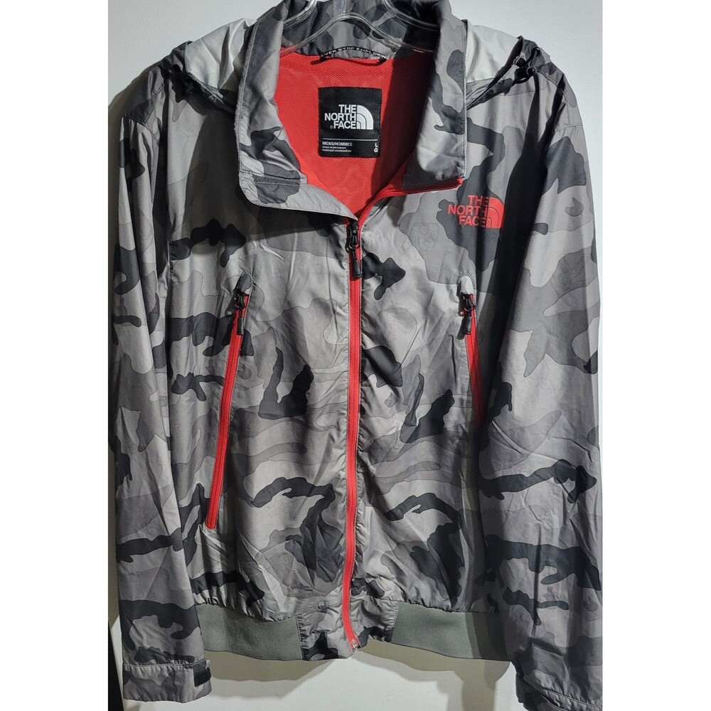 The North Face Men’s Camouflage Camp Yeti Hooded Jacket - Size Large